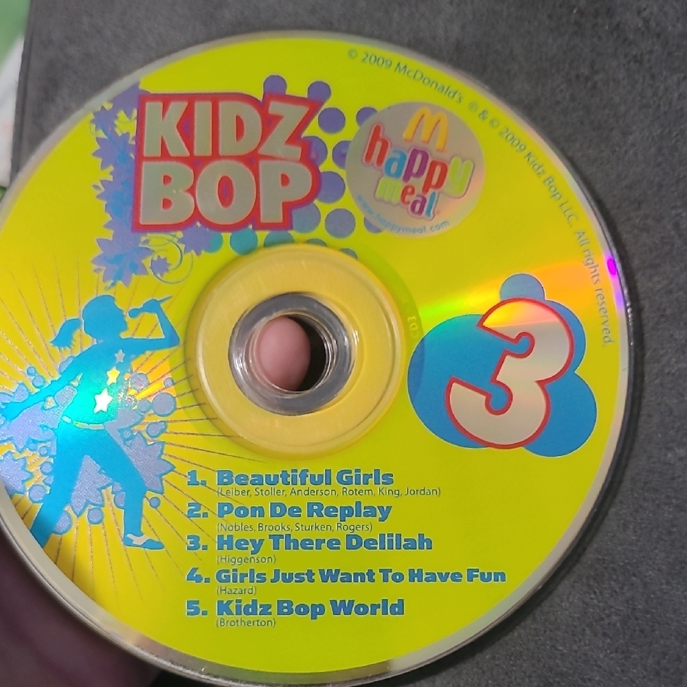3 Music CD - Yellow